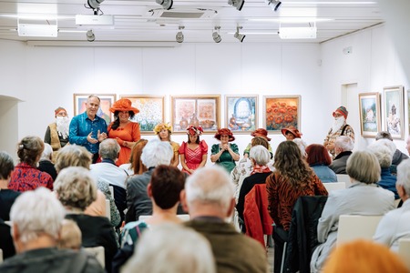 Sprehod skozi čas – Likovna razstava DU Ravne (13)